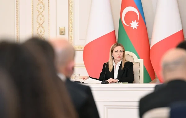 Meloni: "İtaliya Azərbaycanla strateji tərəfdaşlığı konkret imkanlara çevirmək istəyir" - VİDEO