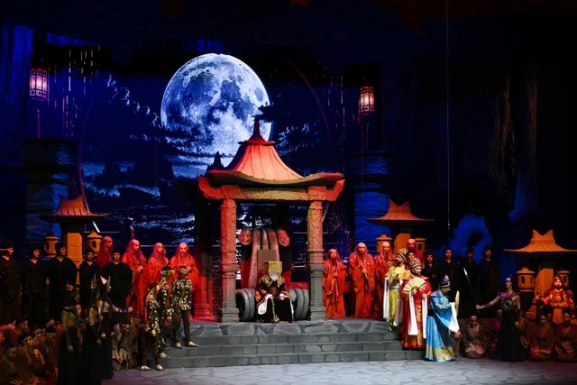 Bakıda "Turandot" tamaşasının premyerası baş tutub - Foto