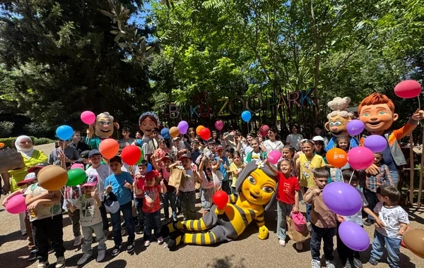 Bakı Zooloji Parkında Uşaqların Beynəlxalq Müdafiəsi Günü münasibətilə bayram tədbiri keçirilib
