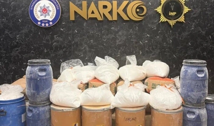 Evdən 297 kq narkotik çıxdı