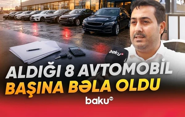 Səkkiz avtomobil götürdü, sonra ŞOK YAŞADI: Hər maşına dörd min manat cərimə - VİDEO