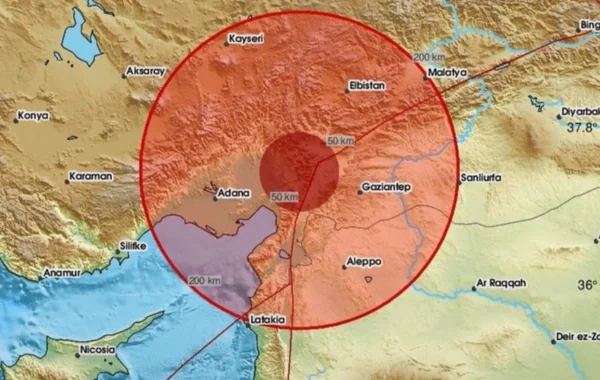 Türkiyədə zəlzələ baş verdi