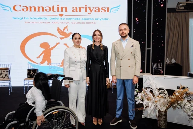 Leyla Əliyeva və Arzu Əliyeva "Cənnətin ariyası" adlı layihə çərçivəsində təqdim olunan konsertdə iştirak ediblər - Foto