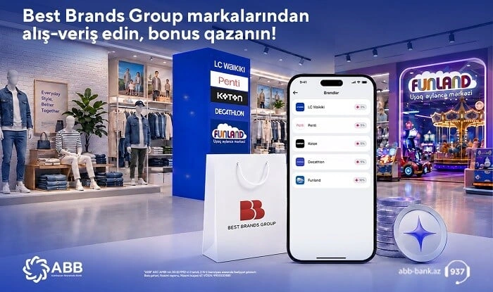 Bu brendləri birləşdirən loyallıq sistemi "ABB mobile"da