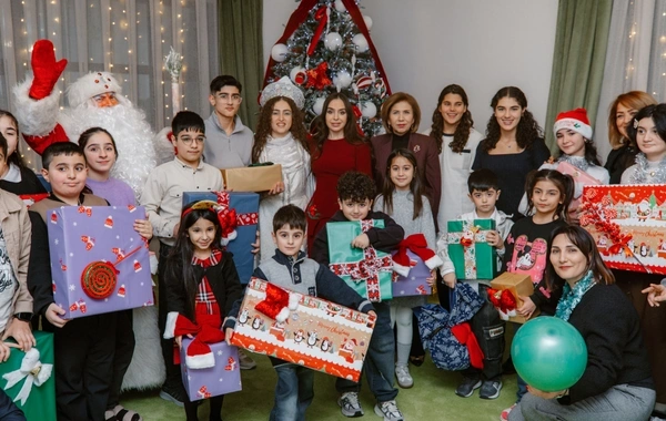 "Tut Əlimdən" Uşaqlar üçün Sosial Reabilitasiya Mərkəzində bayram şənliyi təşkil olunub