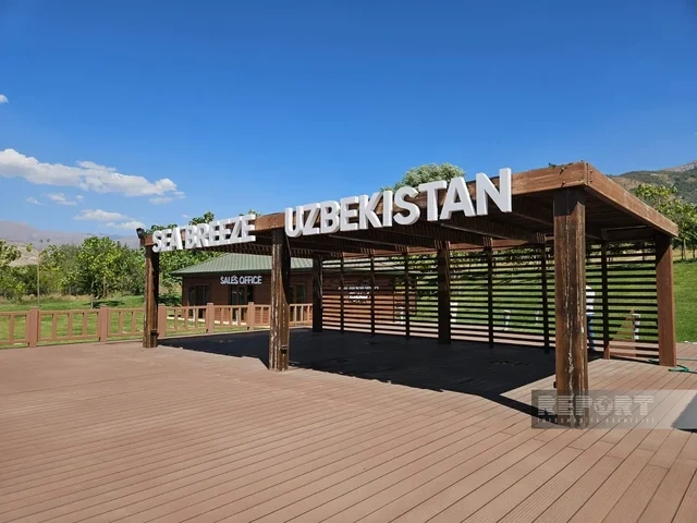 Azərbaycanlı jurnalistlər "Sea Breeze Uzbekistan"ı ziyarət ediblər - FOTO - VİDEO