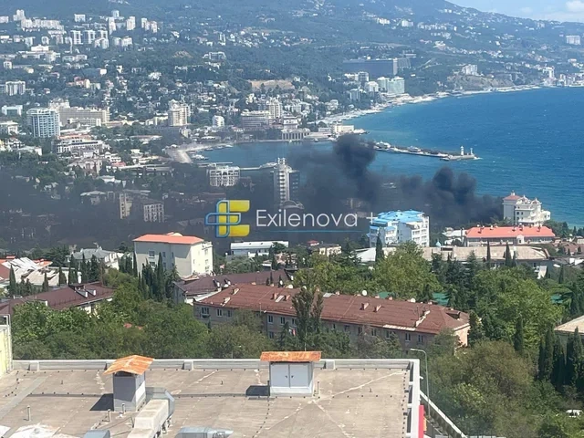Ukrayna ordusunun ekipajsız katerləri Yaltaya hücum etdi - FOTO