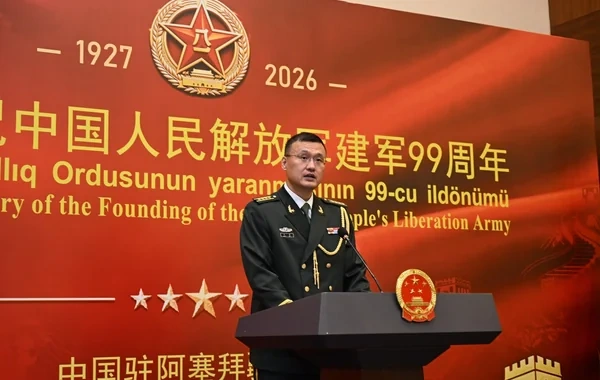 Sun Cun: "Azərbaycan regionun sabitliyinin möhkəmləndirilməsinə dəyərli töhfələr verib"