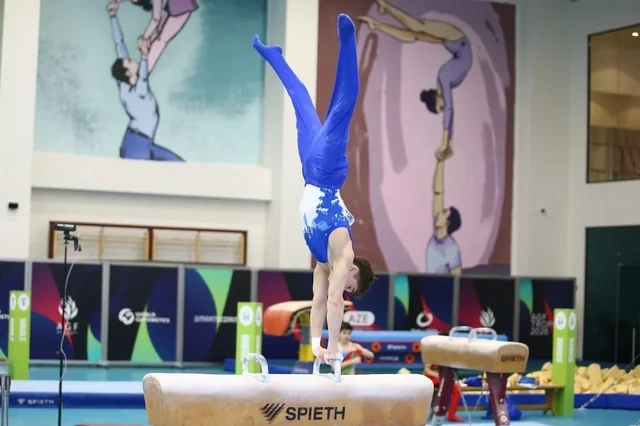 Azərbaycan gimnastları "AGF Trophy" beynəlxalq turnirini 16 medalla başa vurublar