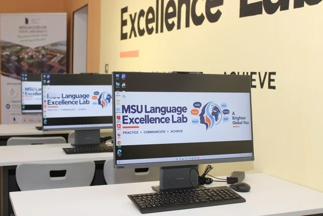 MDU-da regionun ən böyük süni intellekt texnologiyalarına əsaslanan Dil Mükəmməlliyi Laboratoriyasının açılışı olub