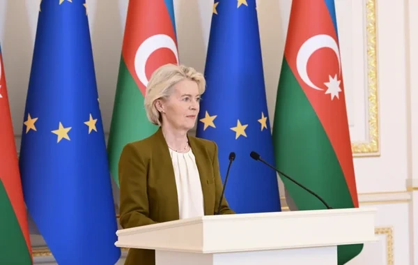 Ursula fon der Lyayen Azərbaycana səfəri ilə bağlı videoçarx paylaşıb