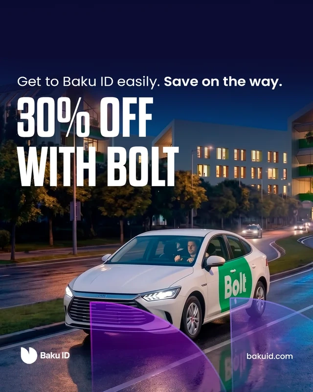 "Bolt for Business" "Baku ID 2026"nın dəstək tərəfdaşıdır
