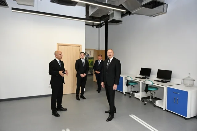 Prezident İlham Əliyev "SABAH.city" innovasiya şəhərciyinin birinci mərhələsinin açılışında iştirak edib