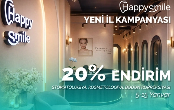 "Happy Smile" - sağlamlıq və gözəllik üçün kompleks yanaşma