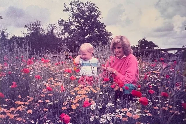 İllər sonra üzə çıxan kadr: Şahzadə Uilyam anası Diana ilə əvvəllər yayımlanmamış fotosunu paylaşdı