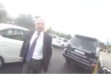Motosikletçi ilə dalaşan Sultan Dadaşov öldü - Video