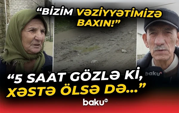 Binə sakinlərini təngə gətirən məsələ: "Xəstə uşağa təcili yardım çağırırıq, gəlmir" - VİDEO