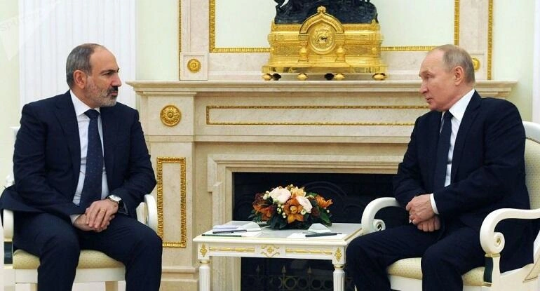 Putinlə sıx münasibətlərimiz var - Paşinyan