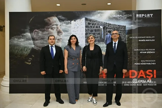 Şəhid polkovnik-leytenant Əkrəm Şadmanovun həyat hekayəsi ekranlaşdırıldı - "Vətən daşı" - FOTO