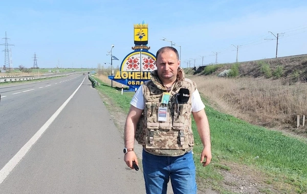 Donbas cəbhəsində azərbaycanlı jurnalistin erməni hərbçi ilə Qarabağ dialoqu