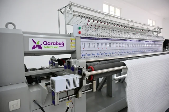 Xocalı şəhərində "Qarabağ Tekstil Evi" MMC istifadəyə verilib
