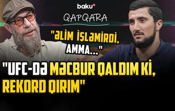 Fərman Həsənov UFC-dəki ilk döyüşündən danışdı - VİDEO
