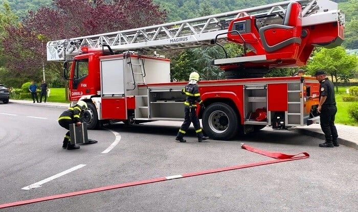 FHN Qəbələdə məşhur oteldə təlim keçirdi - Foto