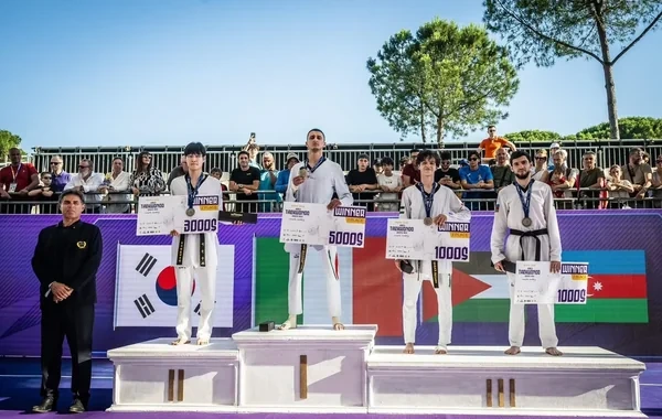 Taekvondoçu Qaşim Maqomedov Romada bürünc medal qazanıb