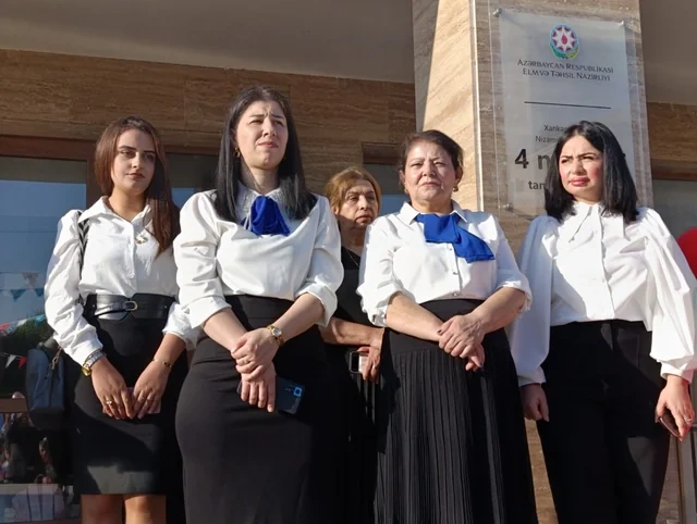 Xankəndi, Xocalı və Ağdərədə 179 şagird birinci sinfə getdi - FOTO