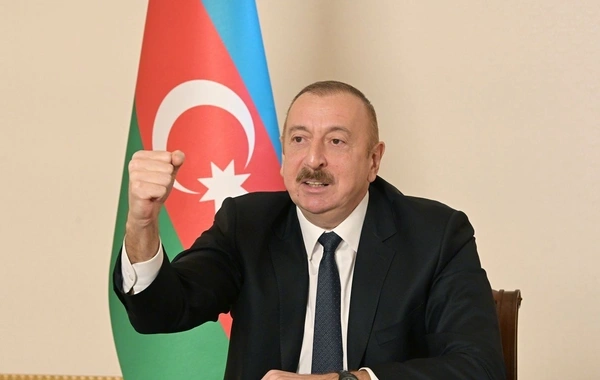 İlham Əliyev: "Bizim iradəmizə qarşı çıxanın başı əziləcək"