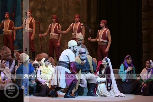 Üzeyir Hacıbəyovun "Koroğlu" operası nümayiş etdirilib - FOTO