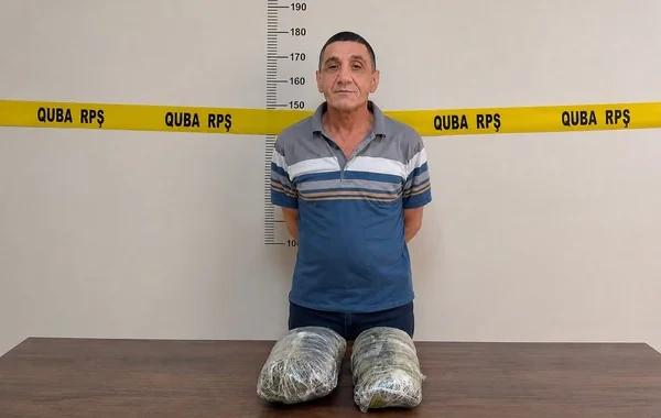 Polis Qubada əməliyyat keçirdi, narkotacir yaxalandı - VİDEO