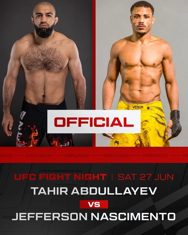UFC-də beşinci azərbaycanlı: Debüt edəcək Tahir Abdullayevin rəqibi də AÇIQLANDI