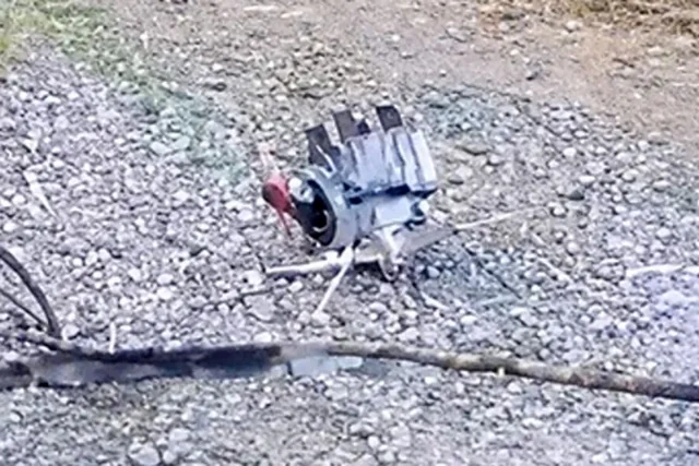 Türkiyədə beş kiloqram partlayıcı daşıyan Ukrayna dronu qəzaya uğrayıb