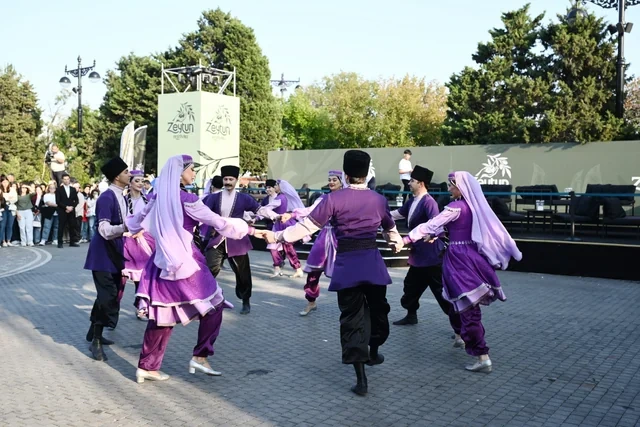 Zeytun Festivalının açılışı olub - Foto