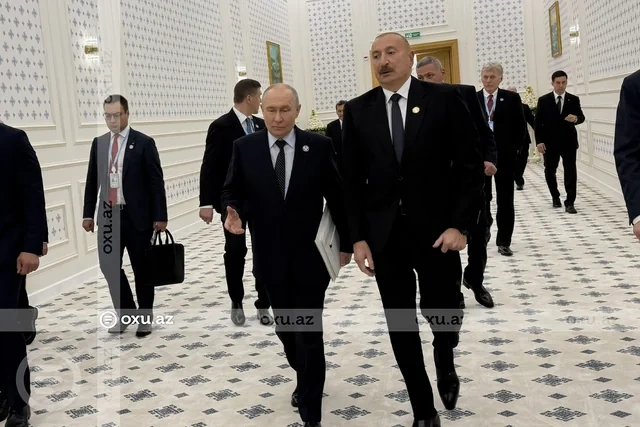 Türkmənistanda Prezident İlham Əliyevin liderlərlə qeyri-rəsmi görüşü - FOTO