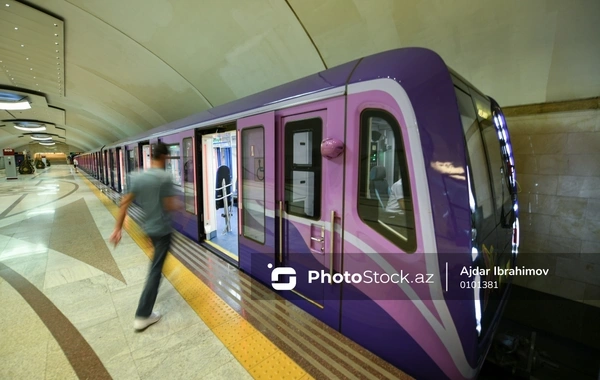 Bakı metrosunda yeni nəsil qatar istismara verilib