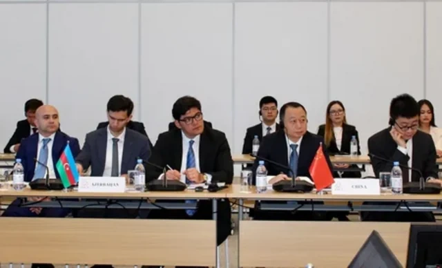 Azərbaycanın sədrliyi ilə AQEM Yüksəksəviyyəli Şəxslər Komitəsinin növbəti iclası keçirilib - FOTO