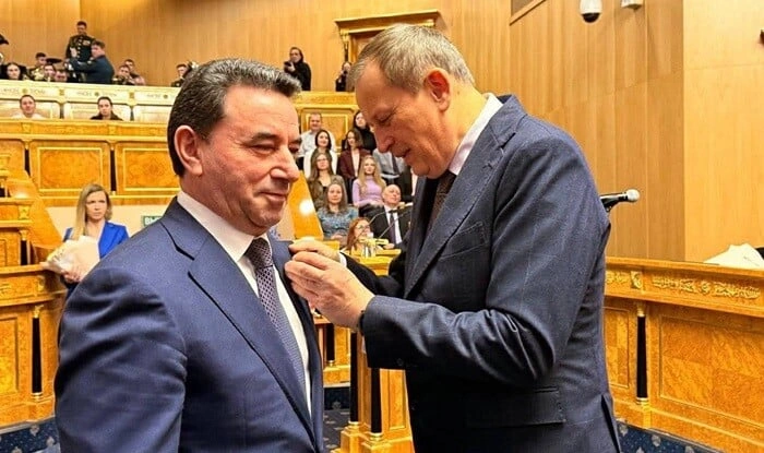 Putin həmyerlimizi təltif etdi - Foto
