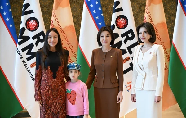 Leyla Əliyeva Səmərqənddə uşaqların rifahına dair Ümumdünya Sammitində iştirak edib - Foto