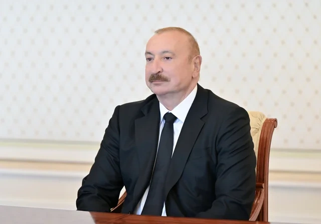 Prezident İlham Əliyev bir sıra beynəlxalq qurumların rəhbər şəxslərini qəbul edib - FOTO