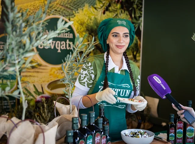 Zeytun Festivalının açılışı olub - Foto