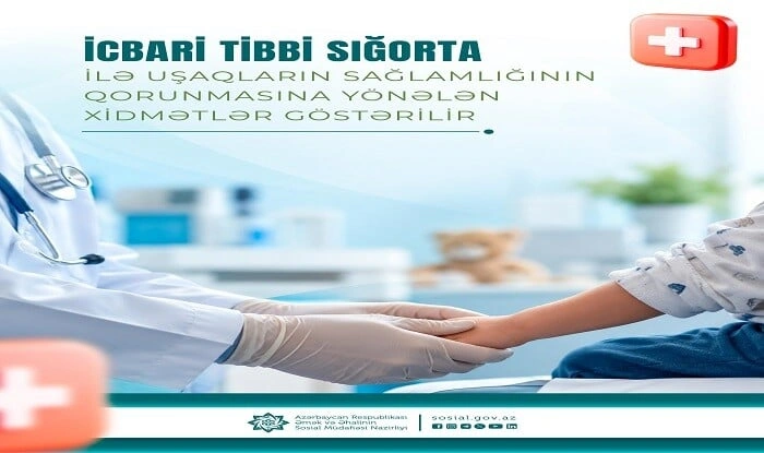 Uşaqların sağlamlığının qorunması ilə bağlı xidmətlər göstərilir