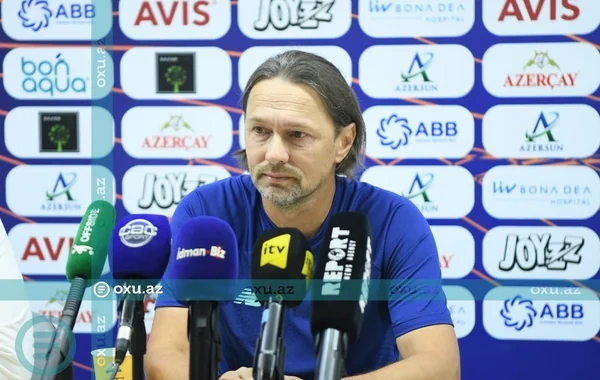 "Dinamo Kiyev"in baş məşqçisindən "Qarabağ"la oyundan öncə vəd