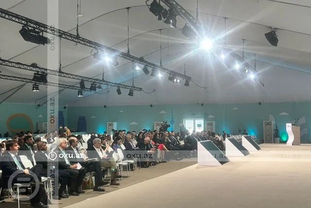 "Yaxın Şərq böhranı və onun qlobal mənzil və şəhərsalmaya təsirləri" mövzusunda konfrans keçirilib - FOTO