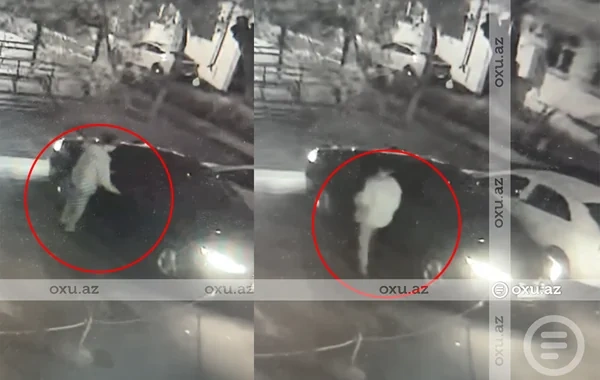 Bakıda kişi maşında yatdı, telefonu oğurlandı - ANBAAN VİDEO