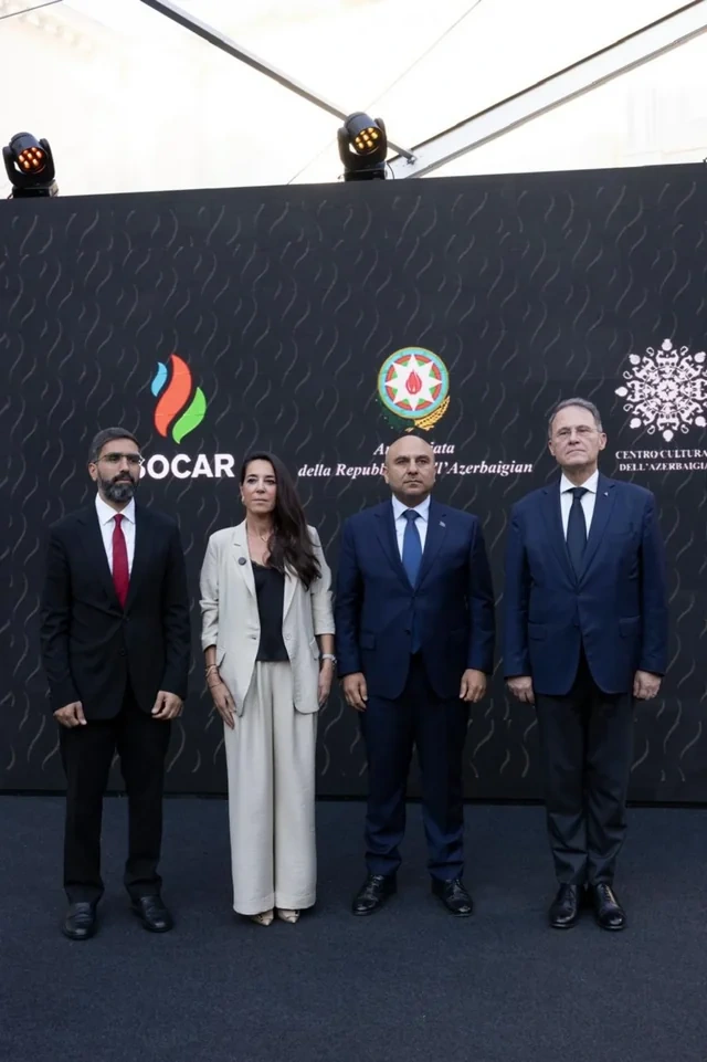 Romada "SOCAR İtaliya" şirkətinin rəsmi təqdimatı olub - FOTO