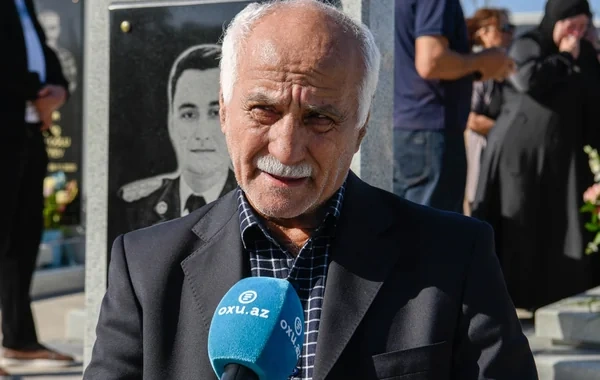 Şəhid atası: "Anaların gözləri yaşlı qalmasın deyə zabitlərimiz həmin gün əsgərlərini də qorudular"