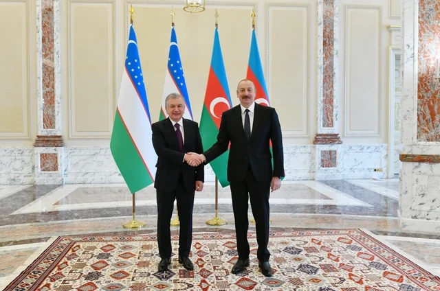 Prezident İlham Əliyev Özbəkistanın Milli İnformasiya Agentliyinə müsahibə verib - FOTO
