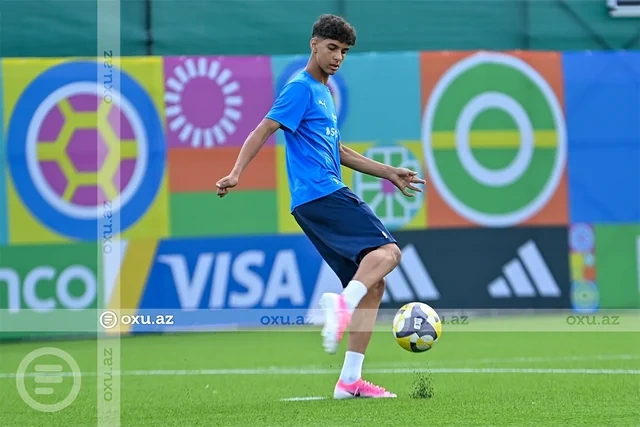 U-15 dünya çempionatı: Azərbaycan millisinin açıq məşqi keçirilib - Foto